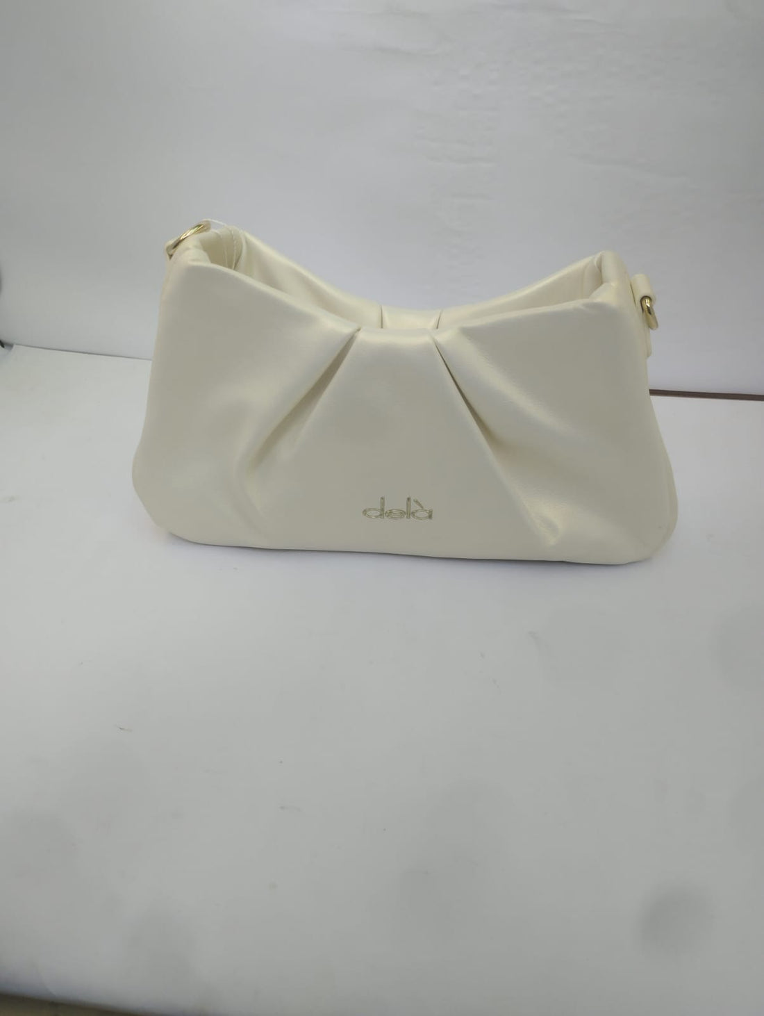 White Crocodile Texture Crossbody Shoulder Bag for Women
